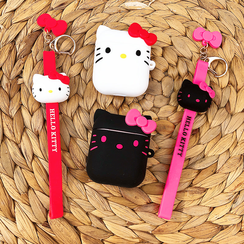Sanrio 正版 Hello Kitty 白色 矽膠 保護殼 [AirPods]